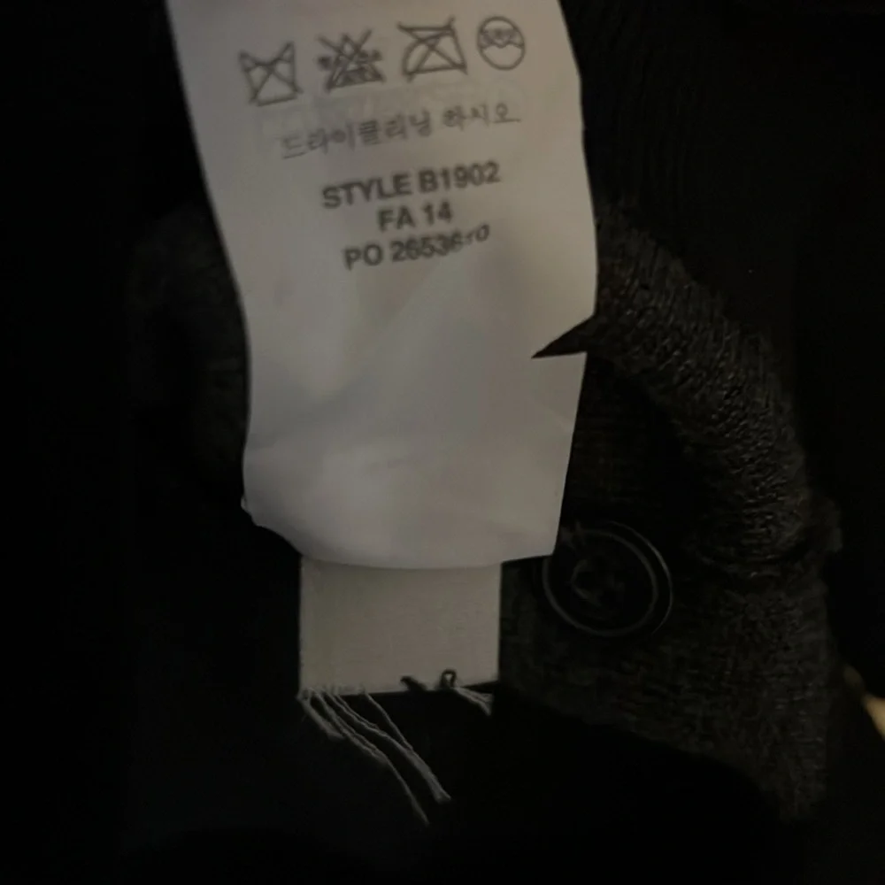 J. Crew Long Black Cardigan Size XS Thick Soft